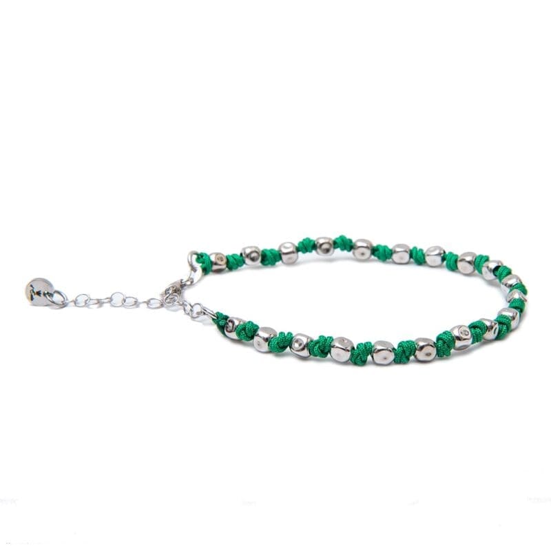 Green Nautical Rope Bracelet