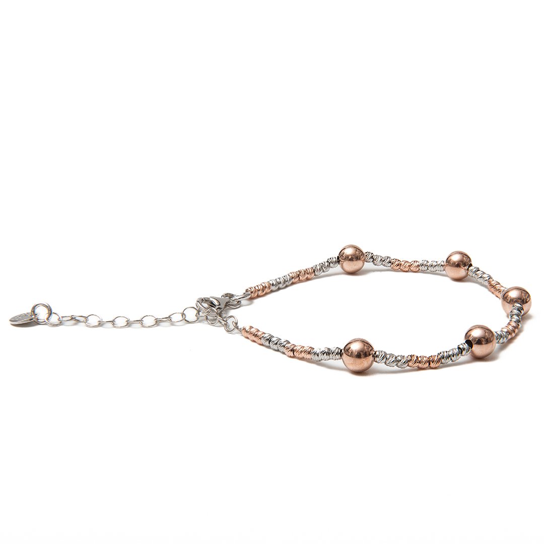 Bracciale Love Lock In Acciaio Inox Oro Rosa - Per Donna, Anche Come Cavigliera - Foto 9